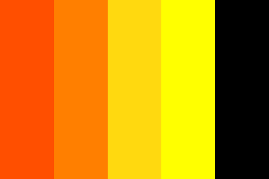 Orange And Black Color Scheme » Black »