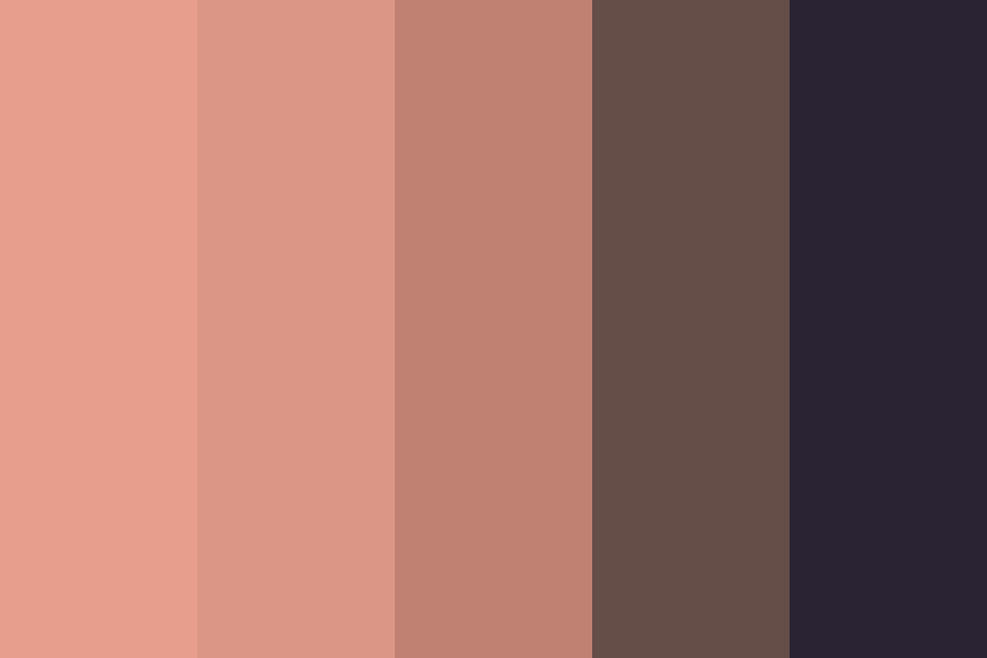 Midnight Bloom color palette