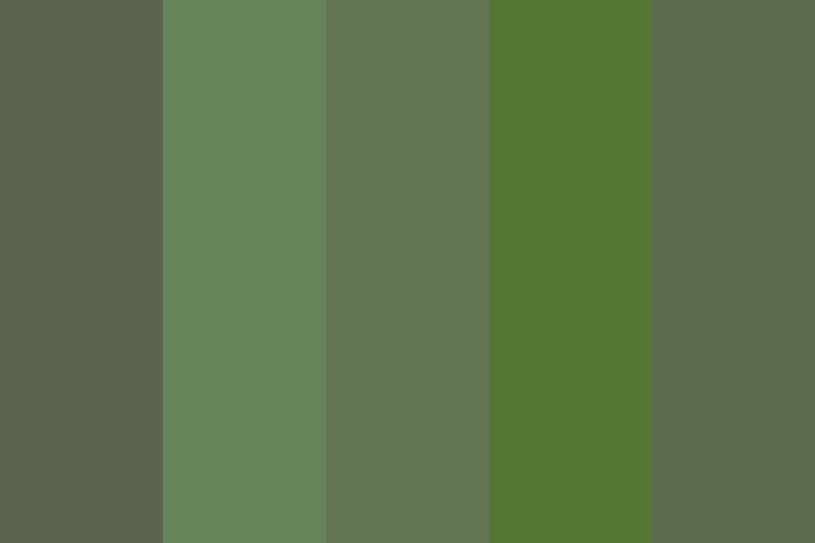 Military Olive Drab Color Chart