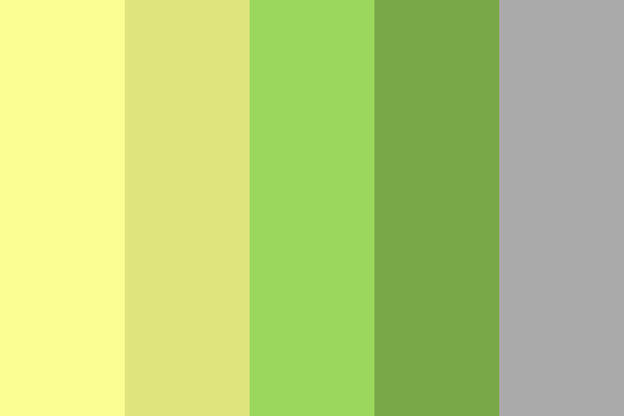 color palette from image red green yellow