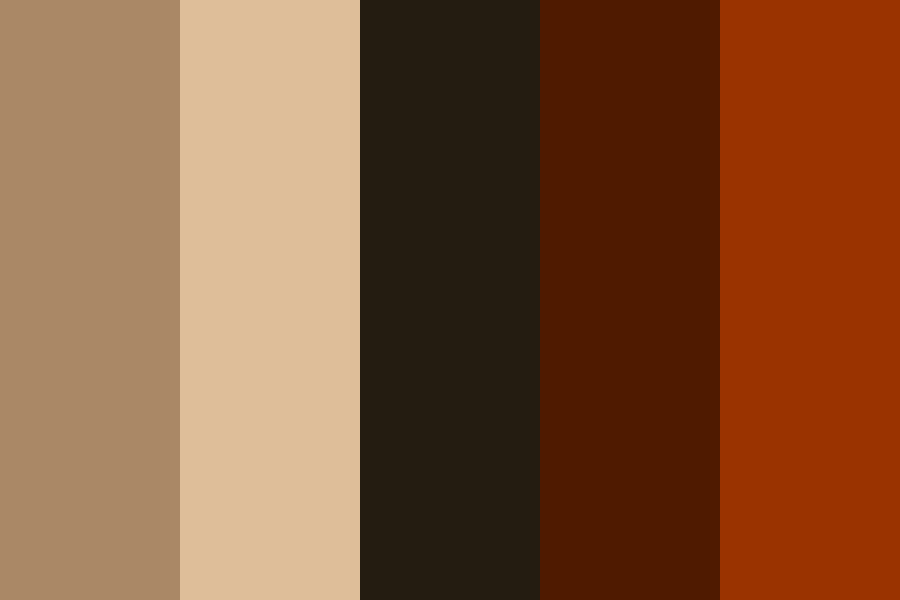 dirty blonde hair color palette