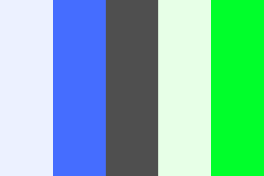 Anakin and Ahsoka color palette