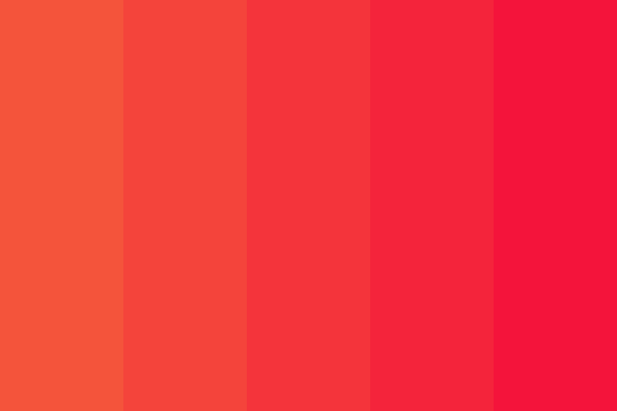 Orange Cherry Popsicle Color Palette