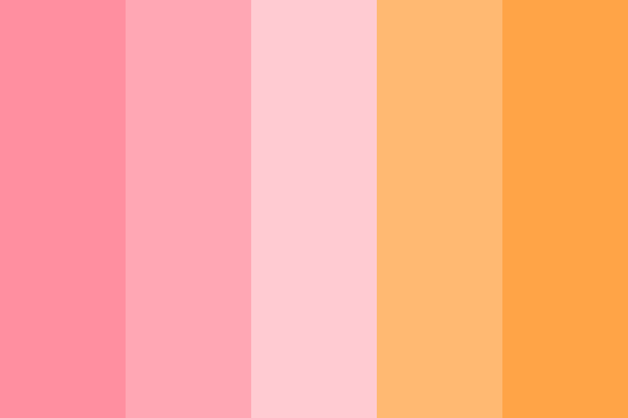 Pink and Orange Palette
