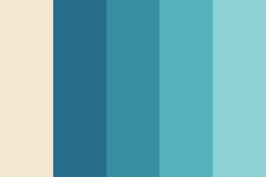 tiffany blue color palette - Felice Bozeman