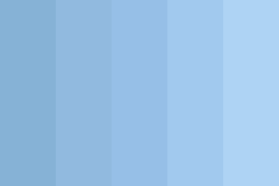 Baby Sky Blue Color Palette