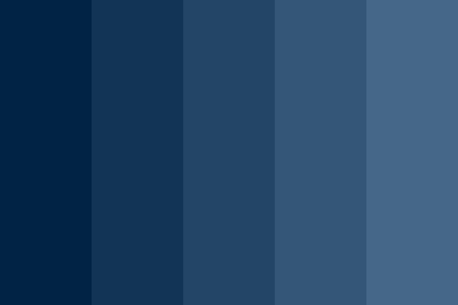 Deep Blue Sea color palette