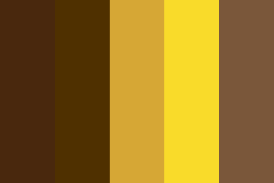 Striking Gold Color Palette 