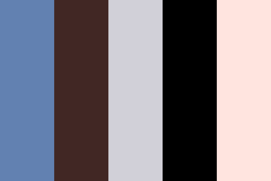 Jungshin 5 color palette