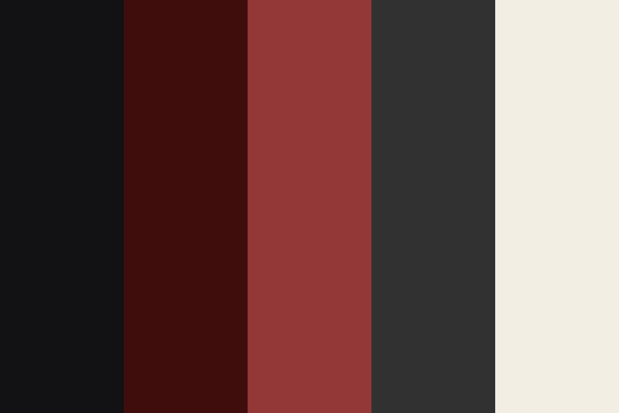 A Million Red-eyed Pale Faces color palette