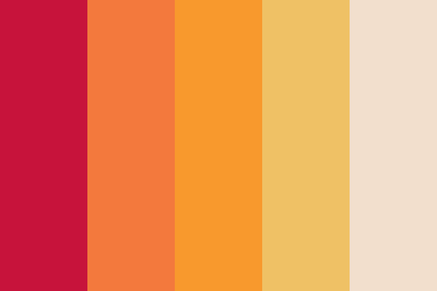 Colorful analogous Color Palette