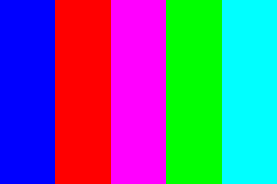 ZX Spectrum Bright Color Palette