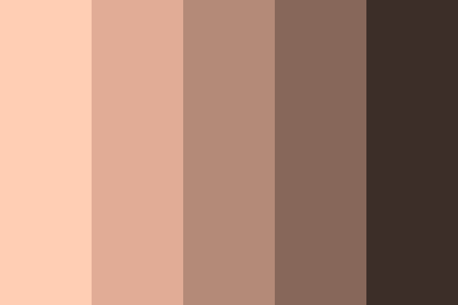 Skin Tone Color Palette