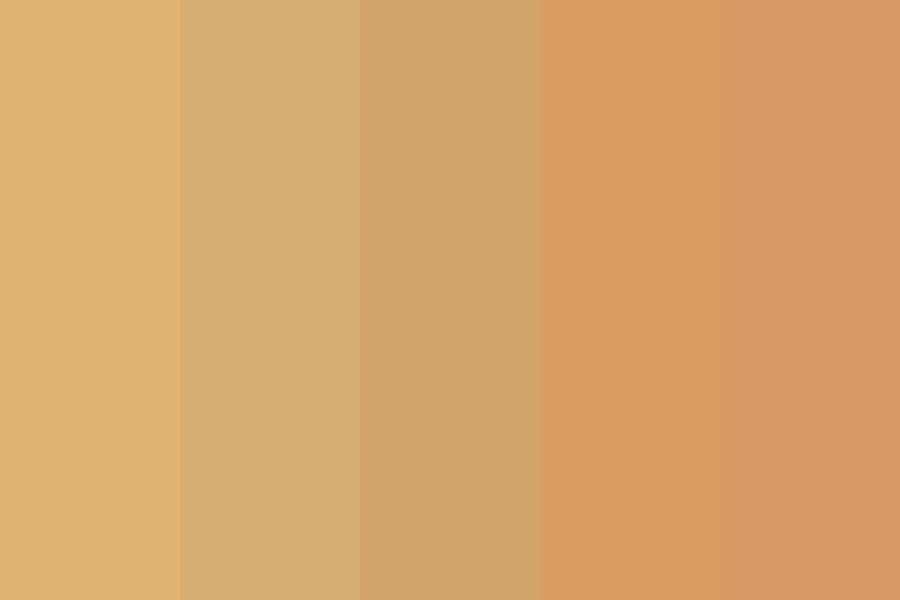 Middle Skin Tones color palette