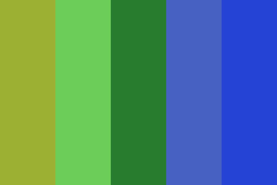 Hallucinogenetic Observstion color palette