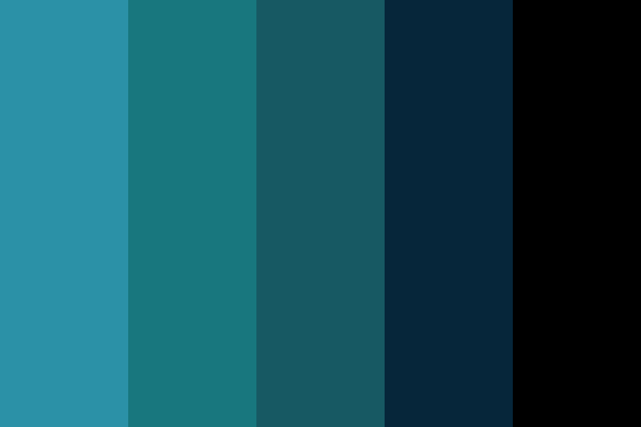 Deep Sea Dive Color Palette