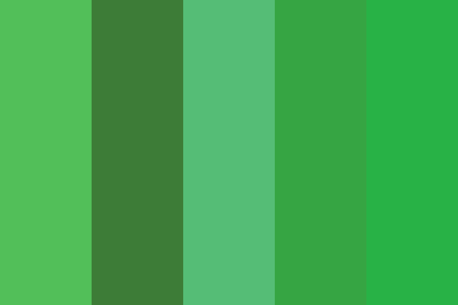 Serbuttation Simulation color palette