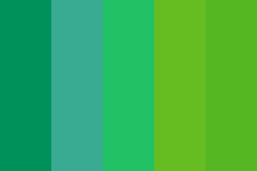 Oculheft Gulethefarn color palette
