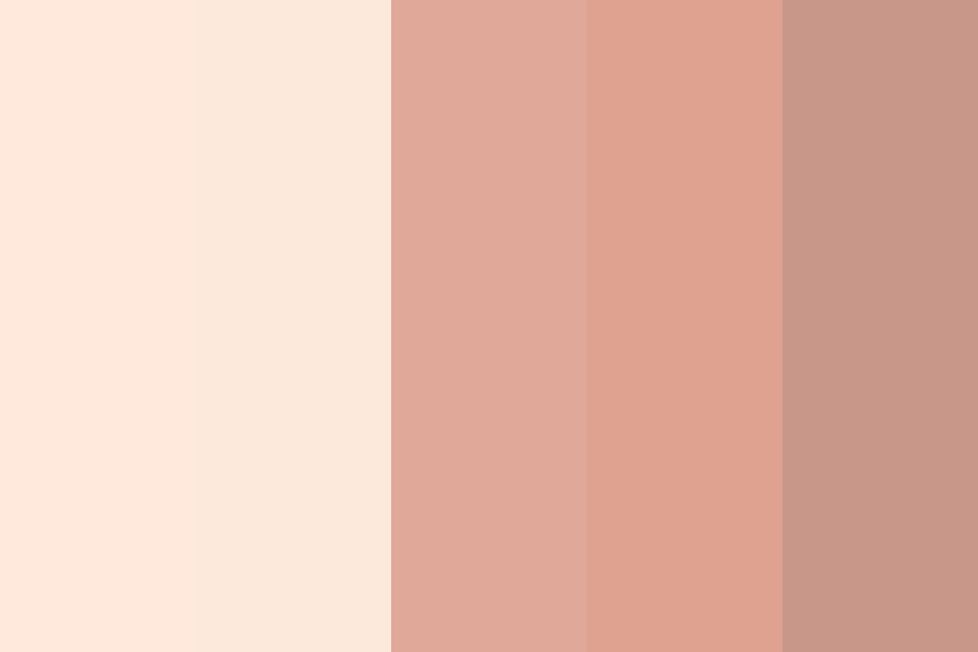 Anime skin tones 1 (pale) Color Palette