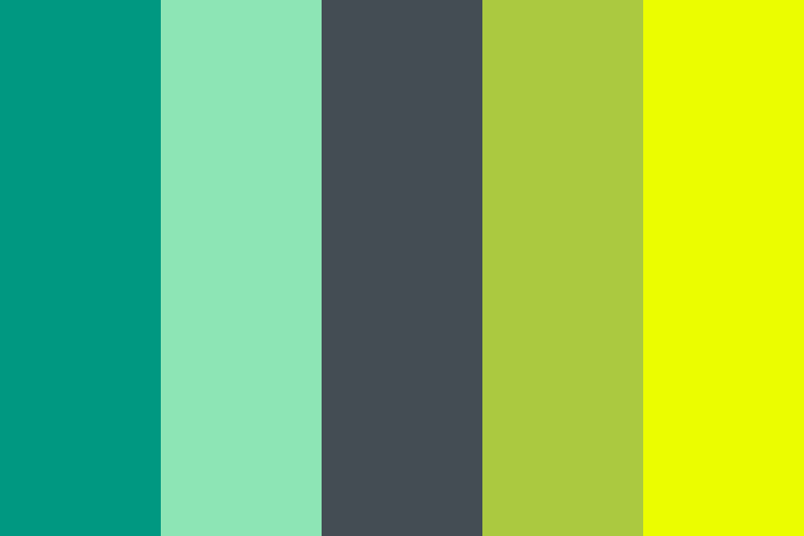SpringCandyMint color palette