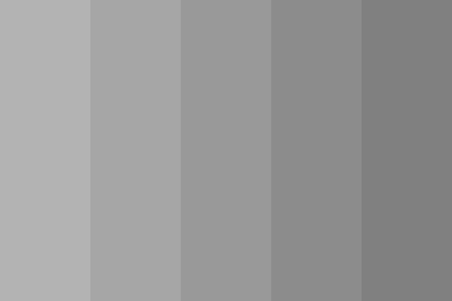 ACHROMATIC (Light Grey-Grey) Color Palette