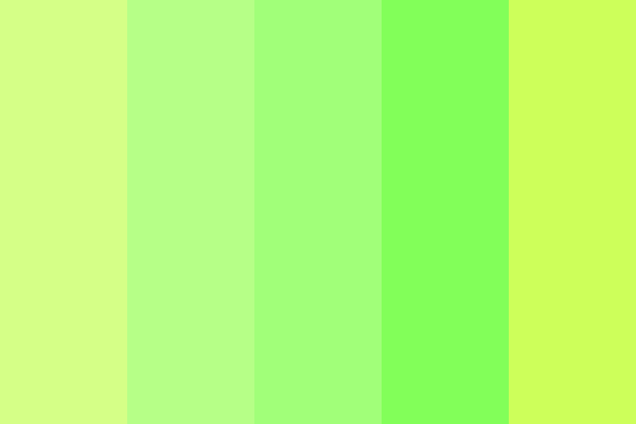 Baby Green Color Palette