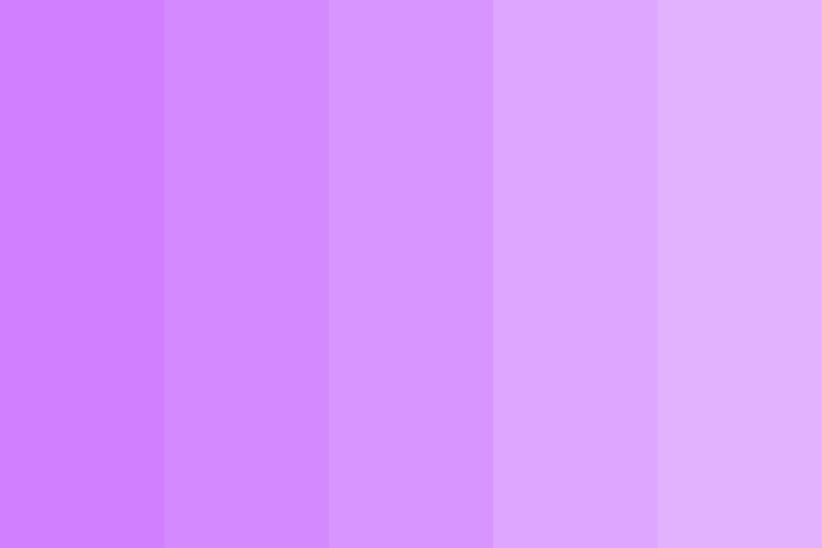 Illusion Purple Color Palette