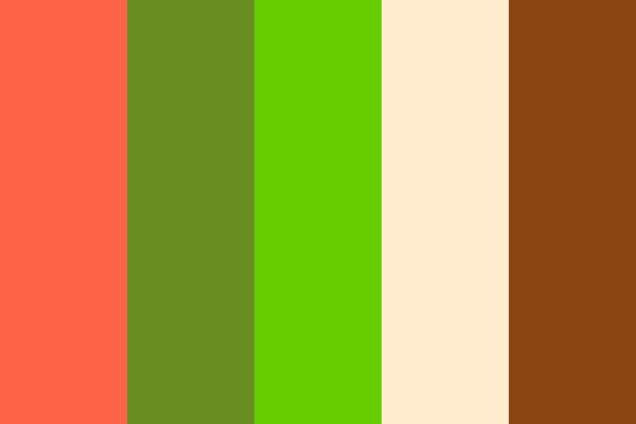 Greek Salad color palette