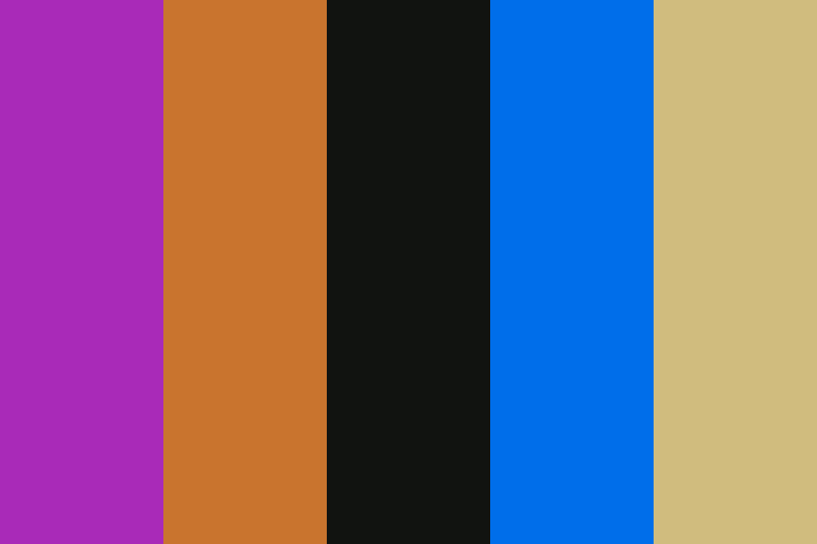 Zeroes World color palette