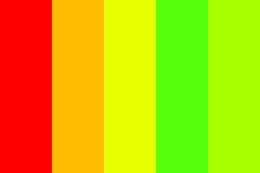 autism rainbow- color palette