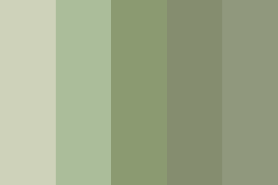 neutral green Color Palette