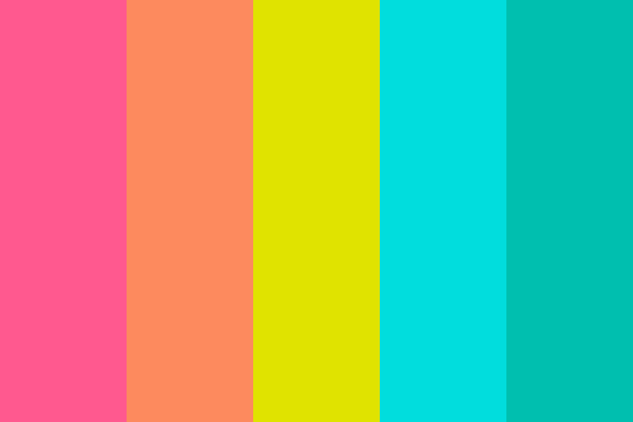 Bright Summer Color Palette