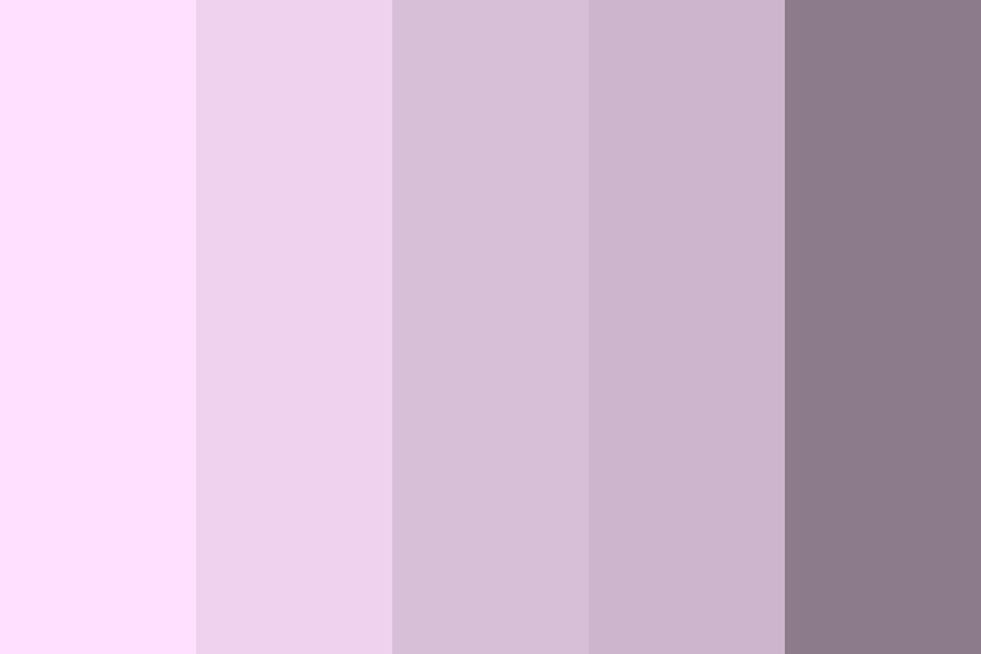 Shades of Thistle color palette
