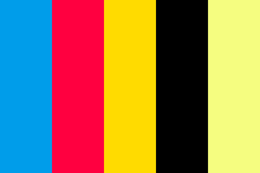 Porygon-Z color palette