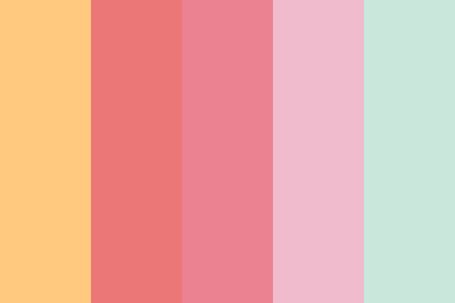 Summer Pastels color palette
