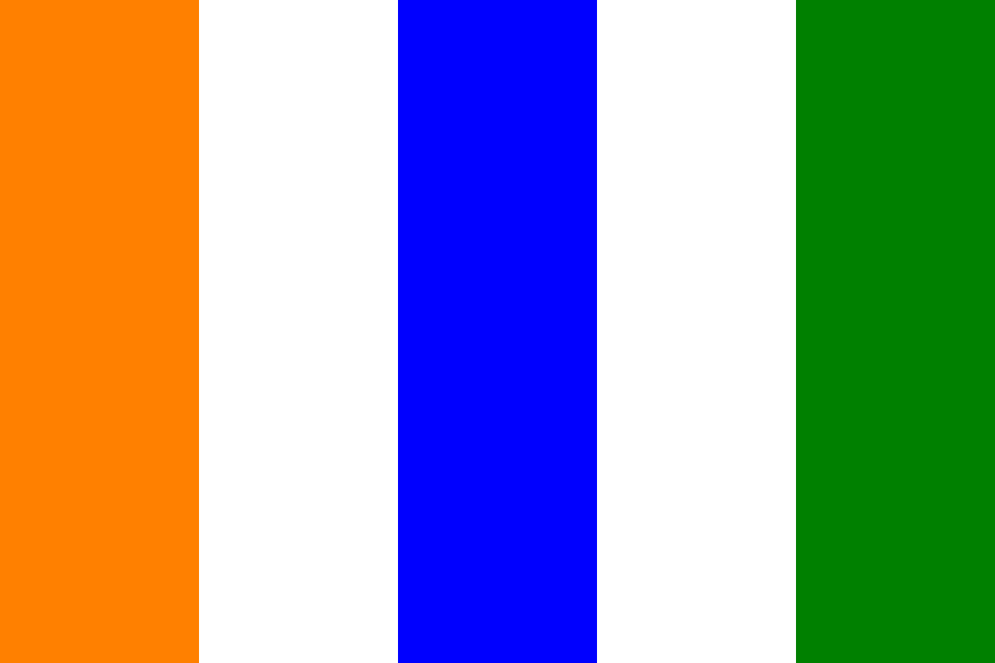 Indian Flag color palette