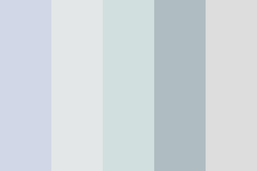 Pale Blue Sky Color Palette