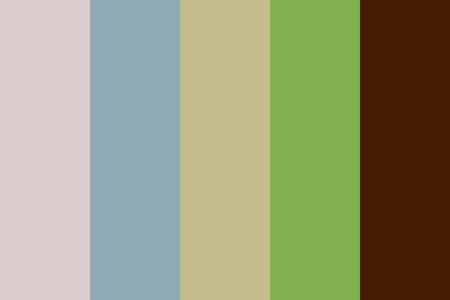 Earth Tone Color Chart