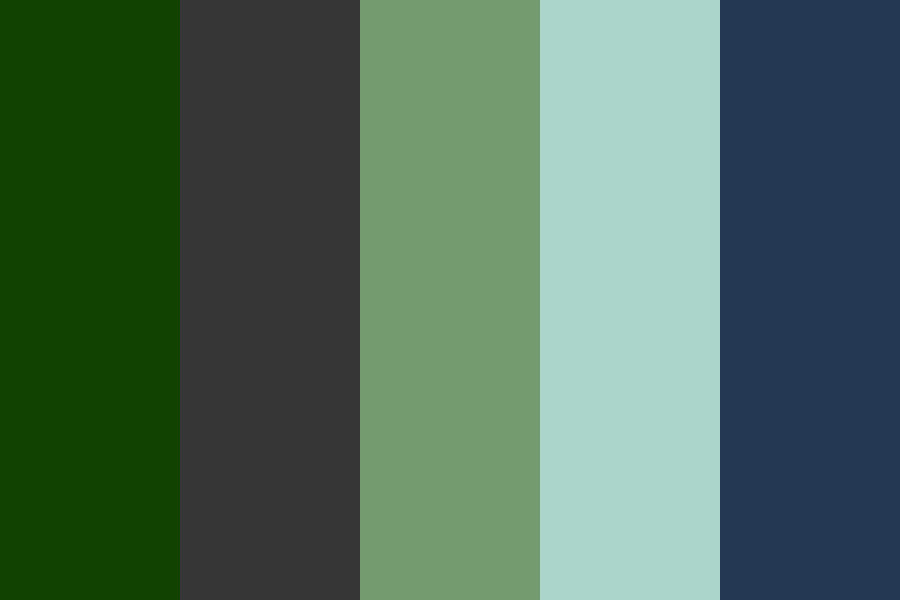 forest dwelling color palette