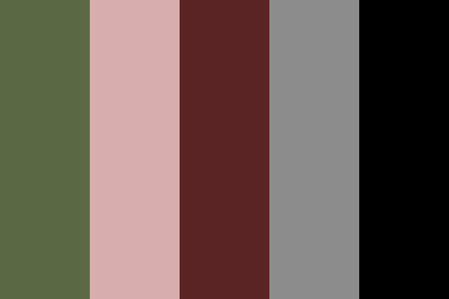 Aesthetic 2018 color palette