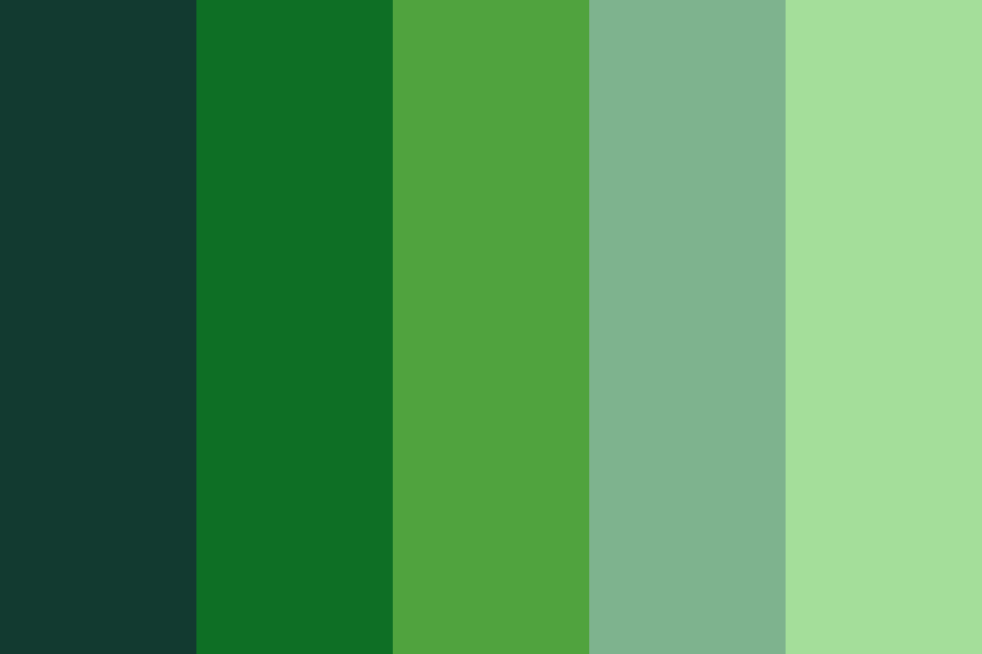 Locavore Greens Color Palette