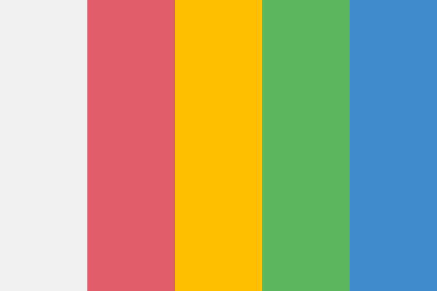Rainbow Unicorn Color Palette