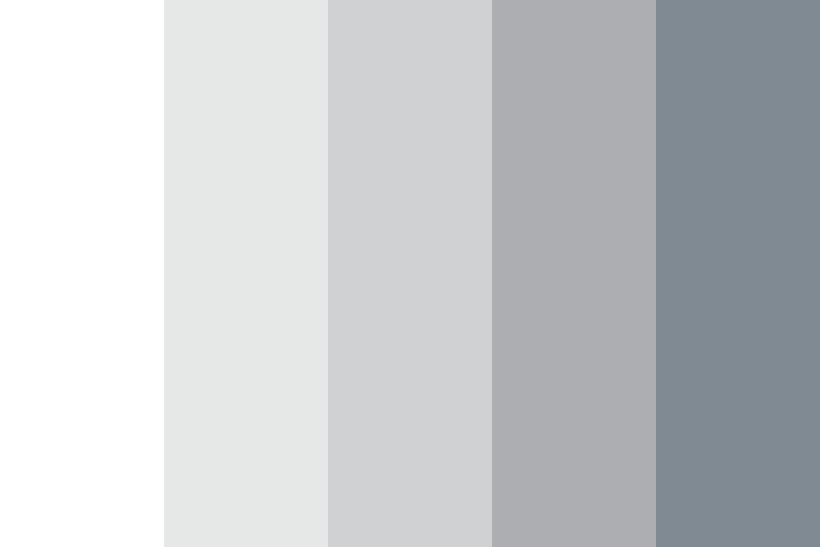 MC #3 Grays color palette