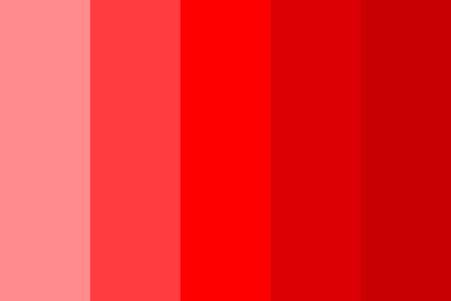 True Red Color Palette