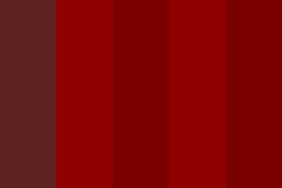 Dark Vampire Color Palette