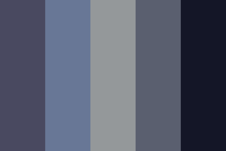 Blue Jeans Procreate Color Palette, Color Swatches, Procreate Tools ...