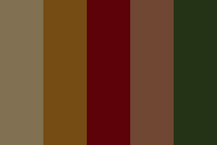 luck and protection color palette