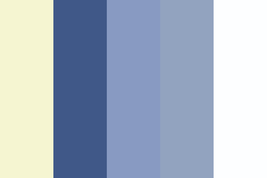 Coconut Grove - Cobalt color palette