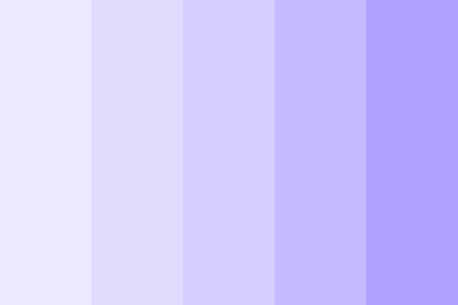 Heavenly Blues color palette