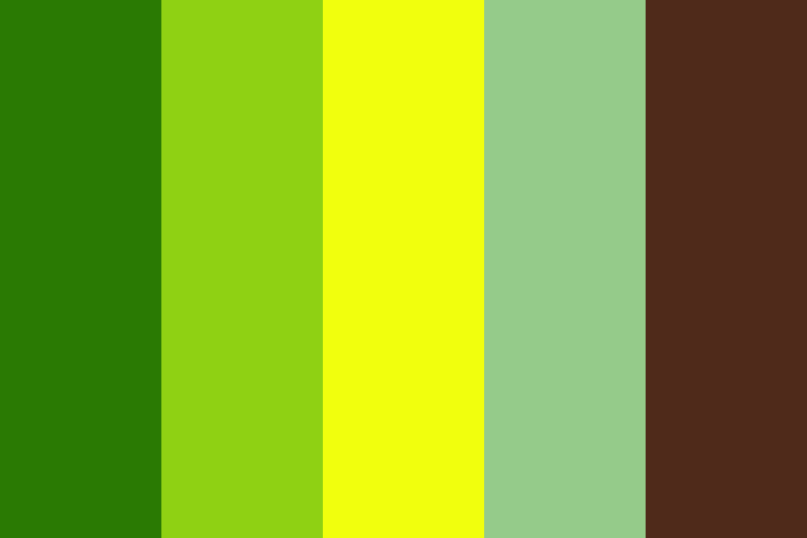 Australian Rainforest Color Palette